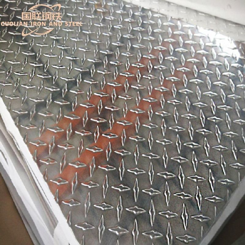 China Factory Aluminum Checkered Plate and Sheet Weight Aluminum Diamond Plate Sheets for for The Stairs