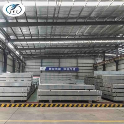 Galvanized Carbon Square Steel Pipe Fencing Material Tianjin Factory