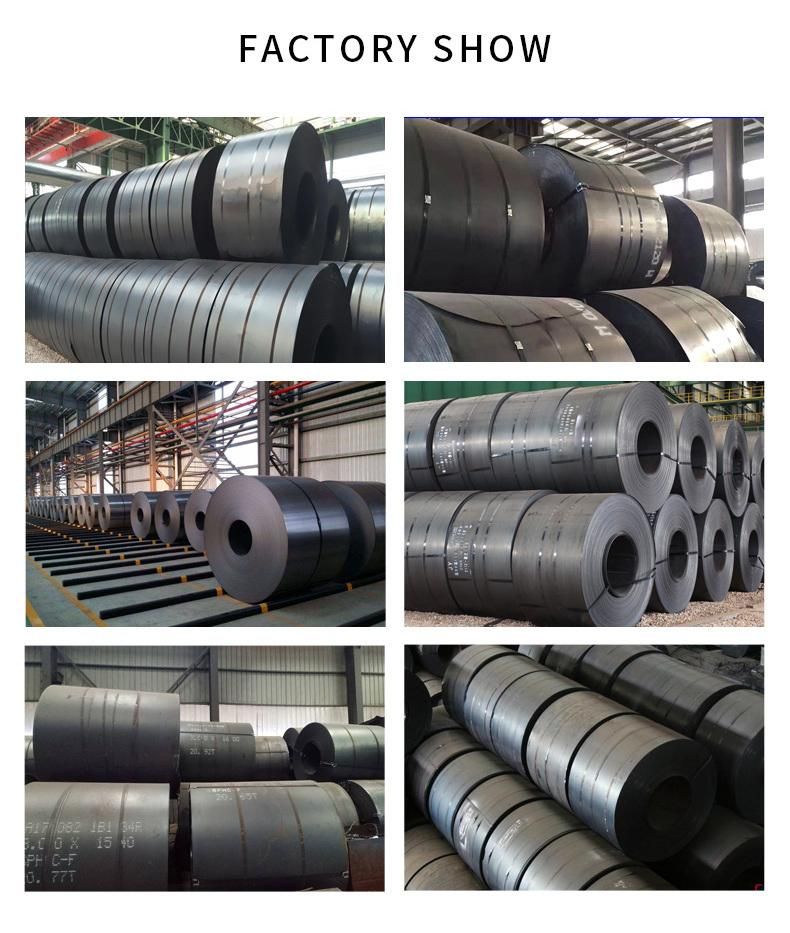 30mm Thick ASTM AISI DIN Standard HRC Mild Carbon Hot Rolled Steel in Coil 1.7mm Thickness Q235 a S235 E235 Q255 Q275 Carbon Steel Coil SAE1020 GB Standard Coil