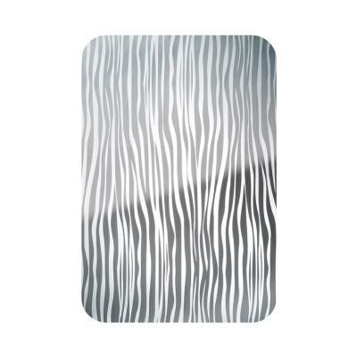 Thickness 0.7mm Color Sheets Etched Pattern Stainless Steel Sheet for Hotel Lift