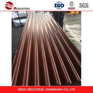0.42mm Thickness Prepainted Galvanized Steel PPGI Profile Color Corrugated Roof Sheets
