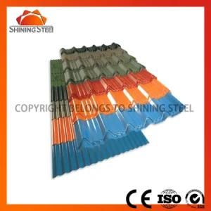 Color Coated Corrugated Gi Steel Tile Sheet for Roof and Wall