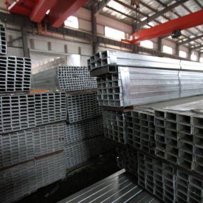 Good Quality Ms Carbon Steel Galvanized Square Tube Pre Galvanized Steel Pipe