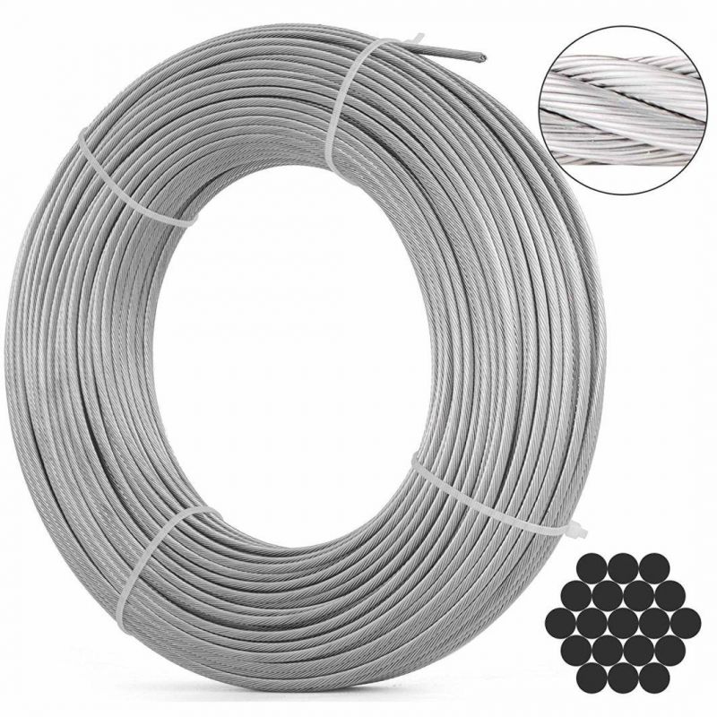 Stainless Steel Wire Rope 7X7-3 -12mm