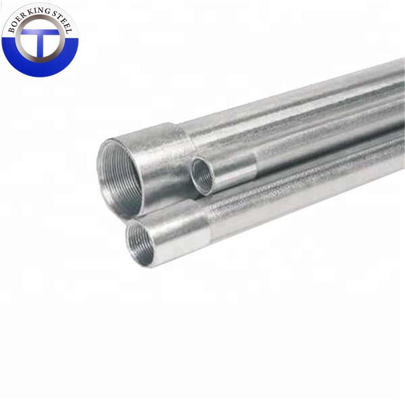 Manufacturer Whole Sale Galvanized Steel Conduit Pipe for Calbe Protection