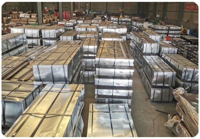 Roofing Metal PPGI Galvanzied Corrugated Steel Sheet