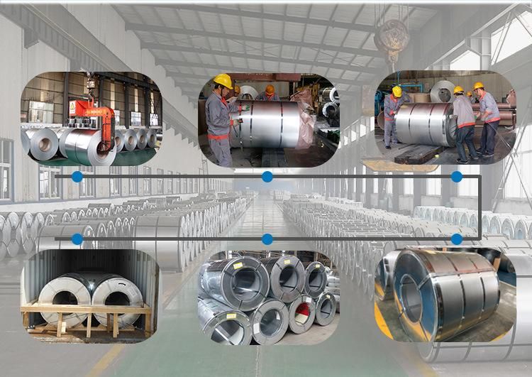 SGCC Z40 Regular Spangle HDG Galvanized Steel Coil Cuting to Steel Sheet PPGI