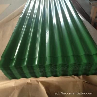 0.3mm 0.5mm 0.7 mm Thick Aluminum Corrugated Steel Plate Z120 Zinc Coated Large Spangle Steel Roofing Sheet