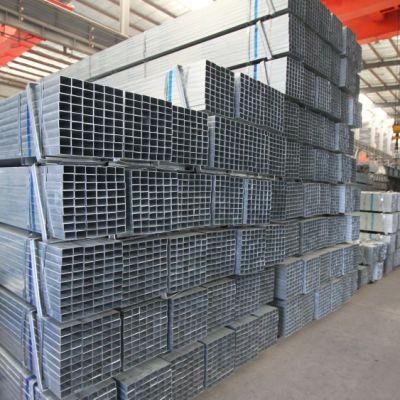 40X40 Pre Galvanized Q235 BS1387 Square Rectangular Rhs Shs Steel Pipe Galvanized Steel Square Tube Price High Quality Galvanized Steel Pipe