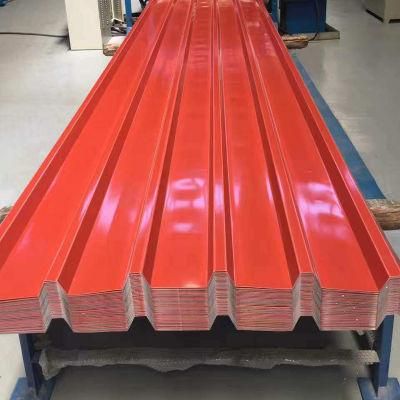 Asia Steel Color Coated Cheap Metal Zinc Corrugated Steel Roofing Sheet Roofing Tin with Prime Quality