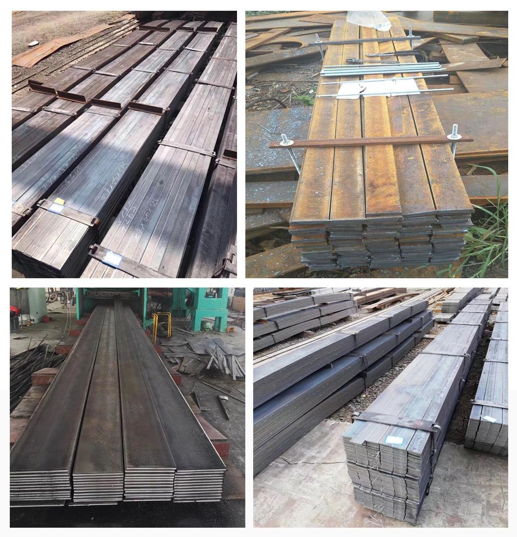 Hot Rolled Carbon Steel Flat Bar Metal Sheet for Rails