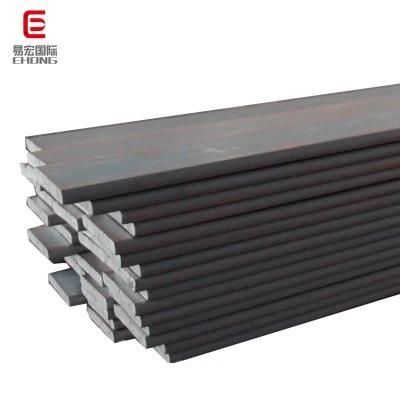 A36 Ss400 Q235 Q345 Mild Carbon Steel Iron Metal Flat Bar for Frame Structure