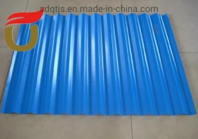 China Corrugated Roofing Sheet Color Coated Steel