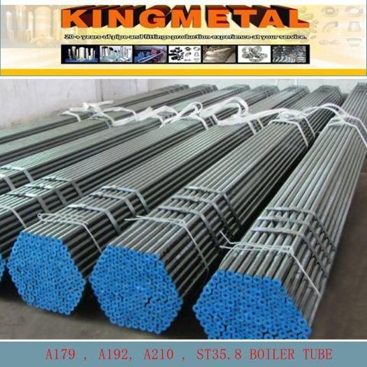 DIN17175 St35.8 En10216 1.0305 BS3059 A369 Boiler Tube