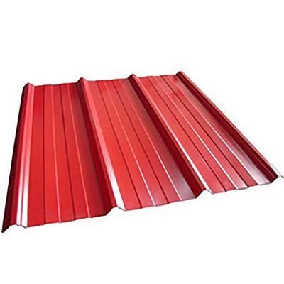 African Ibr Dx51d PPGI Wavy Trapezoid Shape Corrugated Steel Roofing Sheet