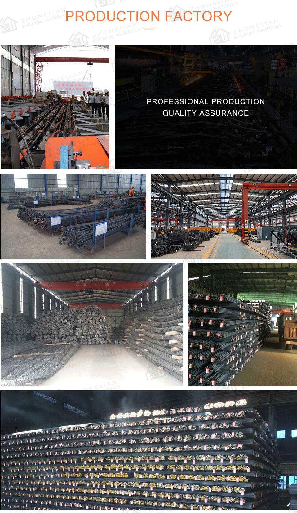 ASTM HRB400 Deformed Bar Steel Rebar Reinforced Bar