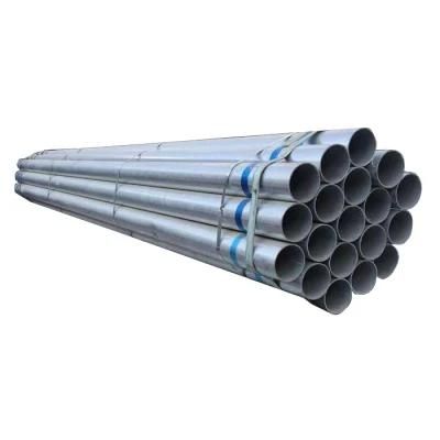 ASTM A53 Gi Welded ERW Pipes Mild Low Carbon Round Galvanized Steel Tubes