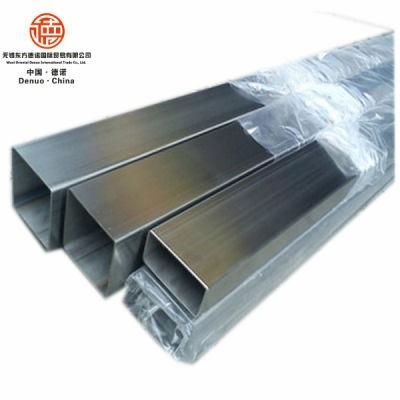 Factory Made Stainless Steel Cold Rolled 405 Square Welded Seamless Pipe