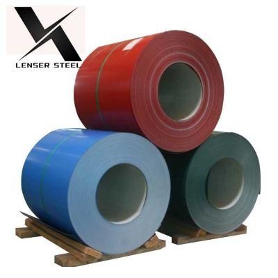 SGCC Prepainted Gi Steel Coil / PPGI / PPGL Color Coated Galvanized Corrugated Sheet in Coil Building Material