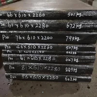 DIN1.2311/AISI P20 Plastic Mould Steel Flat Steel Block Pre-hardened HRC28-32