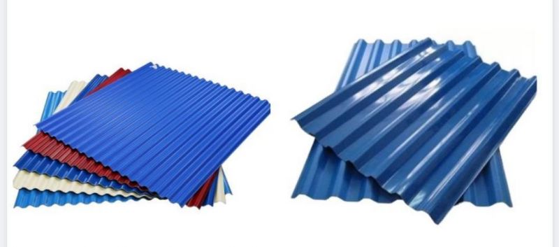 Building Material Gi/PPGI/PPGL/Prepainted /Zinc Coated Color Prefab&Corrugated Steel Roofing Sheet