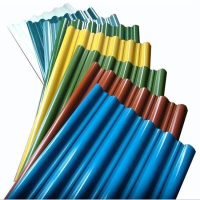 Building Material Dx51d Z30~Z275 Zinc Coated ASTM Metal Roof Sheet Corrugated Galvanized Steel Roofing Sheet