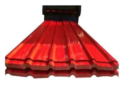 Building Material PPGI Color Prepainted Corrugated Zinc Coated Corrugated Steel Roof Tile