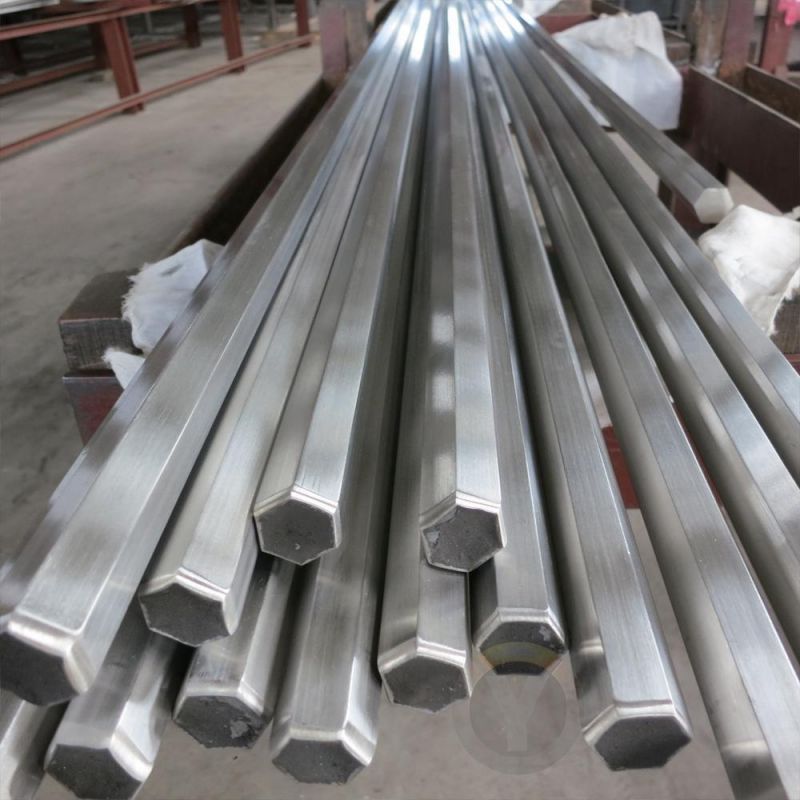 Cold Drawn Hexagonal Stainless Steel Bar 5 - 46mm Size Bright Surface