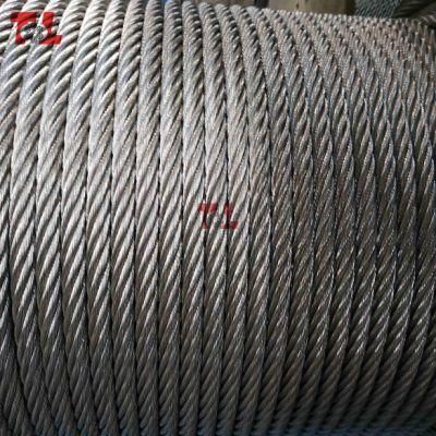 AISI 316 Stainless Steel Wire Rope 7X7 3mm