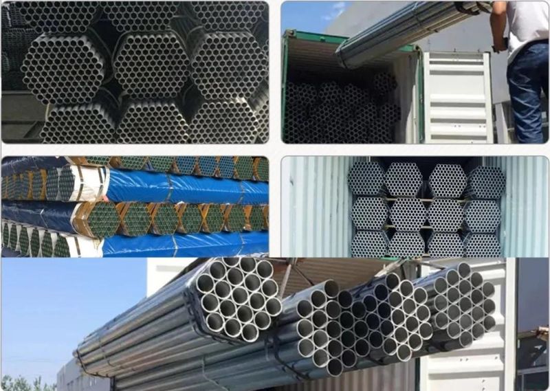Black Annealed Welded Steel Furniture Pipe Galvanized Square Rectangular Box Hollow Pipe for Fence Handrail