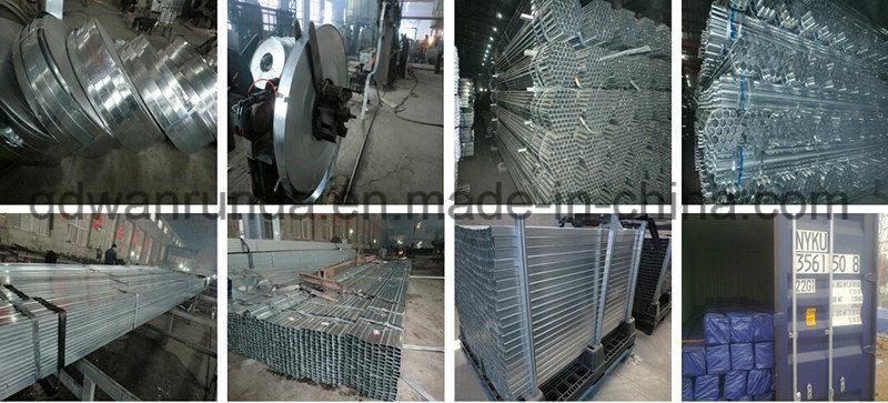 Ornament Pre-Galvanized Steel Pipes Round Shape