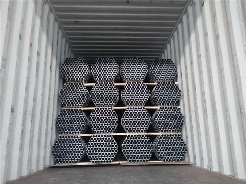 Galvanized Pipes BS1387 Welded Carbon ERW Steel Pipe