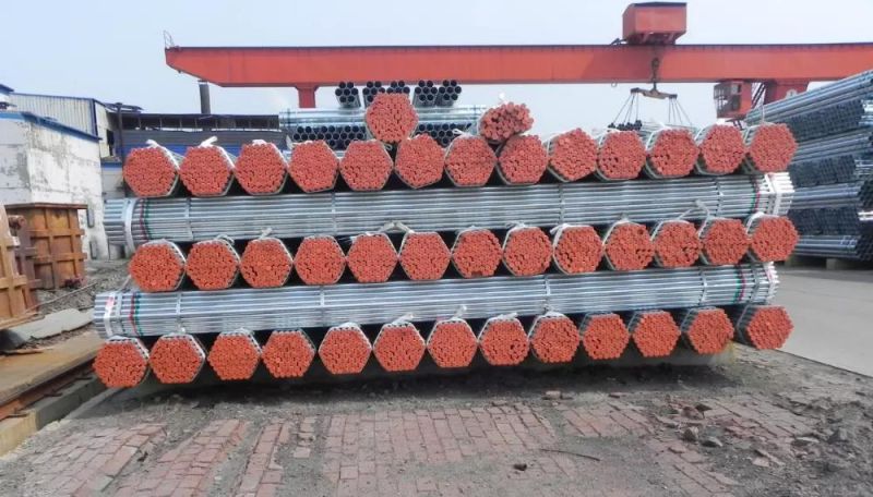 Grade Q195-Q235 Pre Galvanized Round Steel Pipe, Pre Galvanized Round Steel Tube