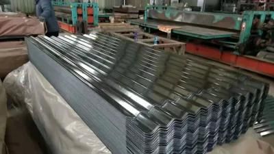 Building Material 14FT Corrugated Metal Roofing Coated Gi Galvanized ASTM Metal Roof Sheet Corrugated Steel Roofing Sheet in China