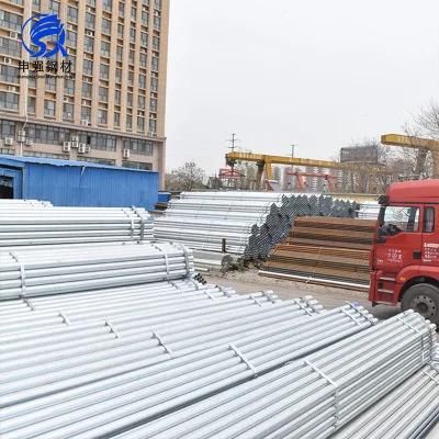 Seamless ERW Sch 40 80 Carbon Steel Galvanized Steel Pipe Welded 6m Tube