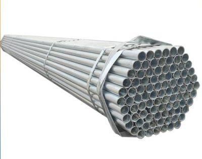 China Pipe Factory Galvanized Steel Pipe Ms Round Tube for Scaffolding