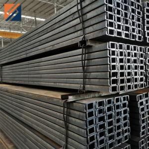 Ss400 U Shaped Hot Rolled Mild Carbon U Channel Steel Beam