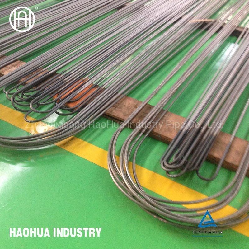 SS304 SS304L SS316L Stainless Steel U Bend Tube with High Quality