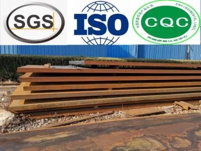 Hot Rolled Steel Sheet/Plate ISO A36/Q355b/Ss540/Q355c/Sev245/A572 Carbon Structural Steel