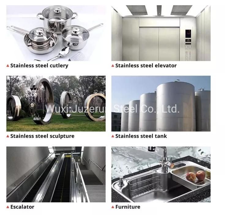 Inox 304 Mirror Stainless Steel Sheet with PVC