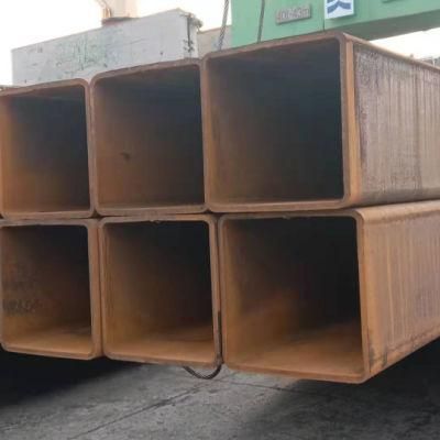 Square Tube Carbon Steel Pipe/ Black Hollow Section Carbon Steel Q235 Square Structure Steel Tube