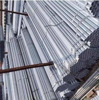 Q345 Carbon Round Welded Galvanized Steel Pipe / Tube Manufacturer for Greenhouse