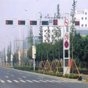 Street Highway Traffic Signal Steel Pole