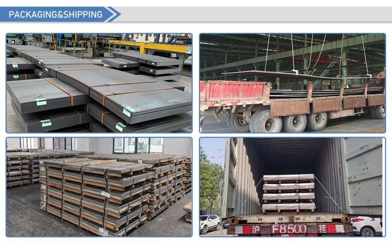 Wholesale ASTM Black 1020 A36 Q235B Q345b SPCC Spcd Spce St37 St44 6mm Thickness Mild Wear Resistant Hot Cold Rolled Carbon/Galvanized/PPGI Steel Sheet Plate