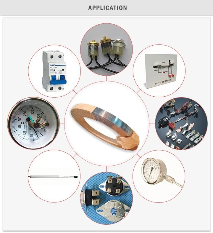 Thermal bimetal alloy strip(Vacuums-chmelze A. G2034)