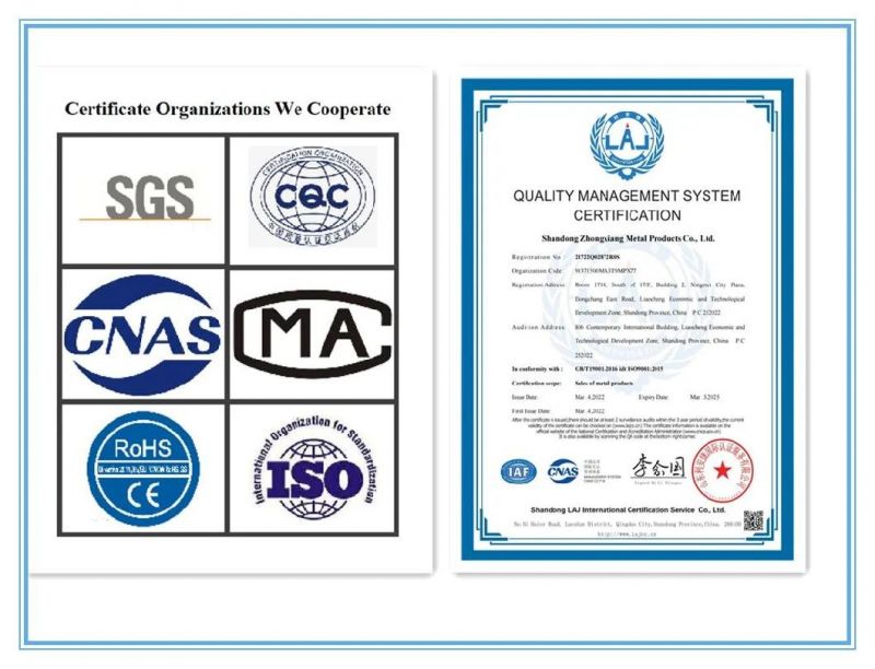 ISO Approved ASTM Zhongxiang Standard Seaworthy Packing or Customer Required Stainless Steel Sheet Coils