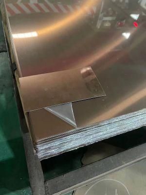 Mirror Reflecting Ceiling Panel Water Ripple Metal Stainless Steel Sheet