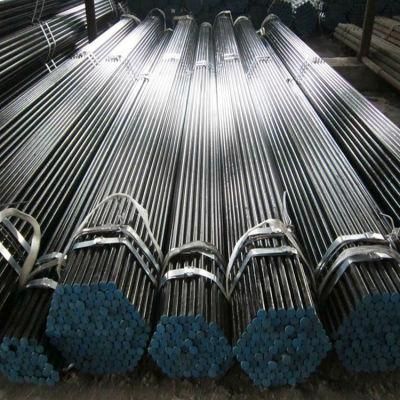 S235 ERW Black Round Iron Steel Pipe for Construction