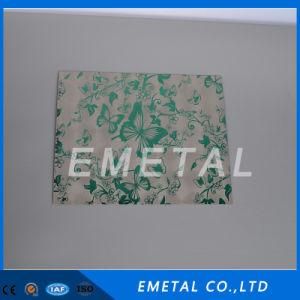 High Quality 304 Etched Stainless Steel Sheet 4*8 Feet