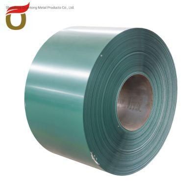 ISO Approved Stock 0.3-3mm Building Materials Color Coated Galvanized Steel Coil